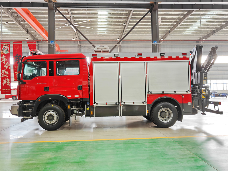 Sinotruk HOWO rescue fire fighting truck