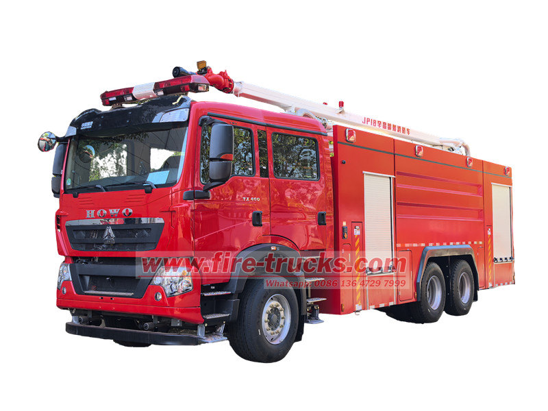 HOWO water tower fire truck