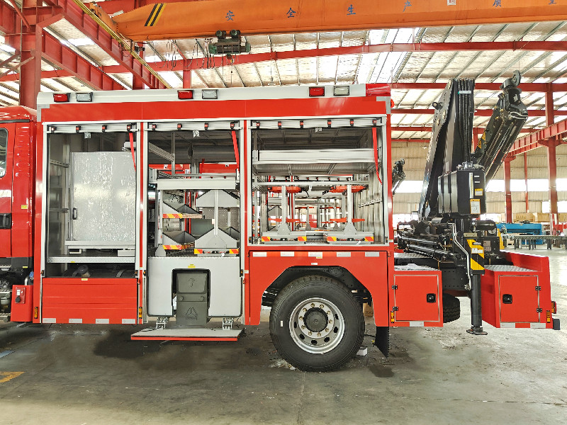 SINOTRUK HOWO emergency rescue fire truck