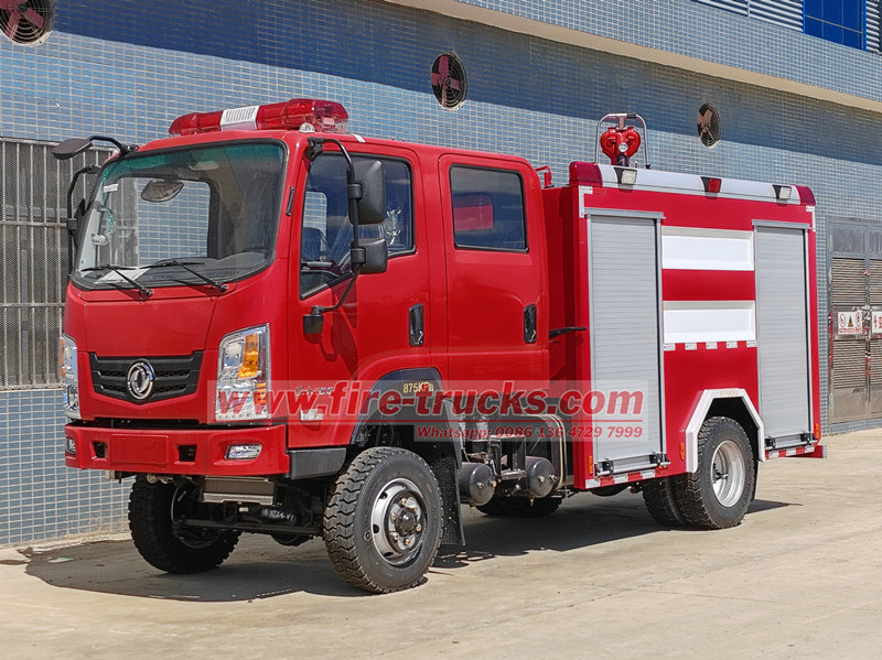 Dongfeng 4WD water fire truck