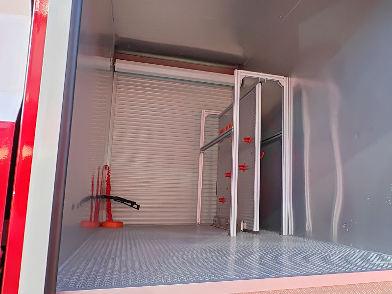 Pumper Tanker Fire truck tool box room