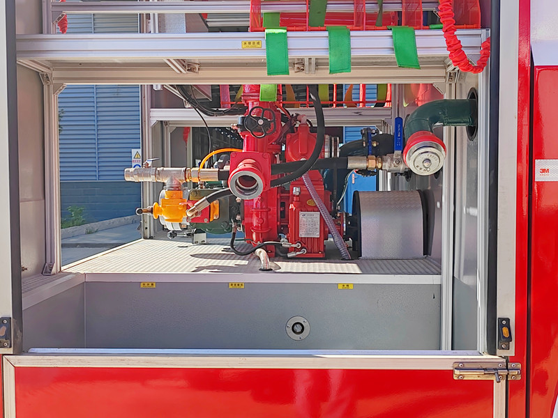 Pumper Tanker Fire truck body kit and tools