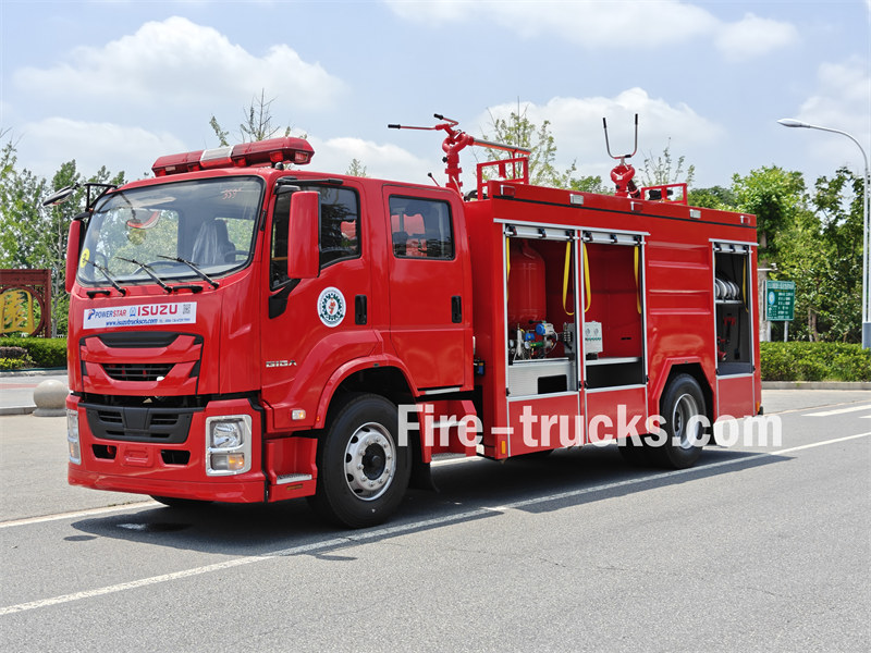 Factory sale ISUZU 205HP fire pumper truck Factory sale ISUZU 205HP fire pumper truck
