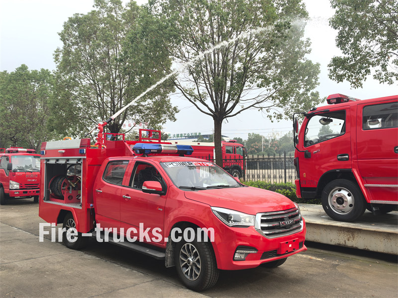 Fire pump water jetting for test