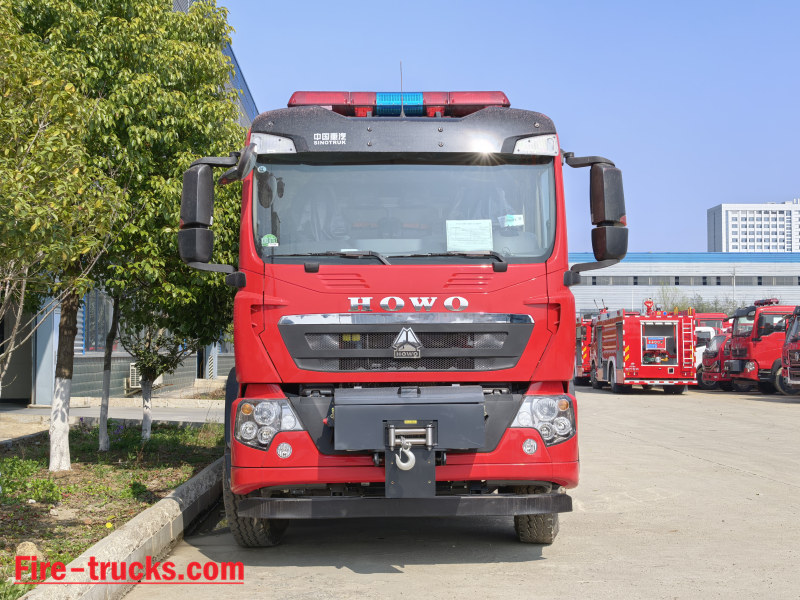 Senegal HOWO Rescue fire vehicle