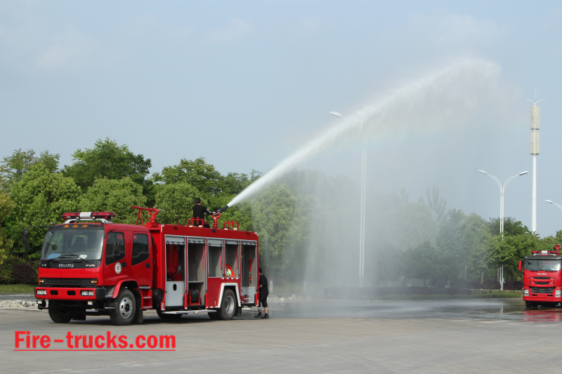 2026 NEW Water foam powder firefighting vehicle