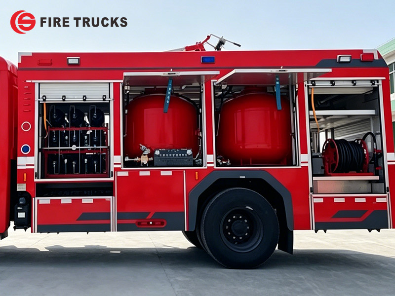 Nitrogen Cylinder for Dry Powder Fire Truck