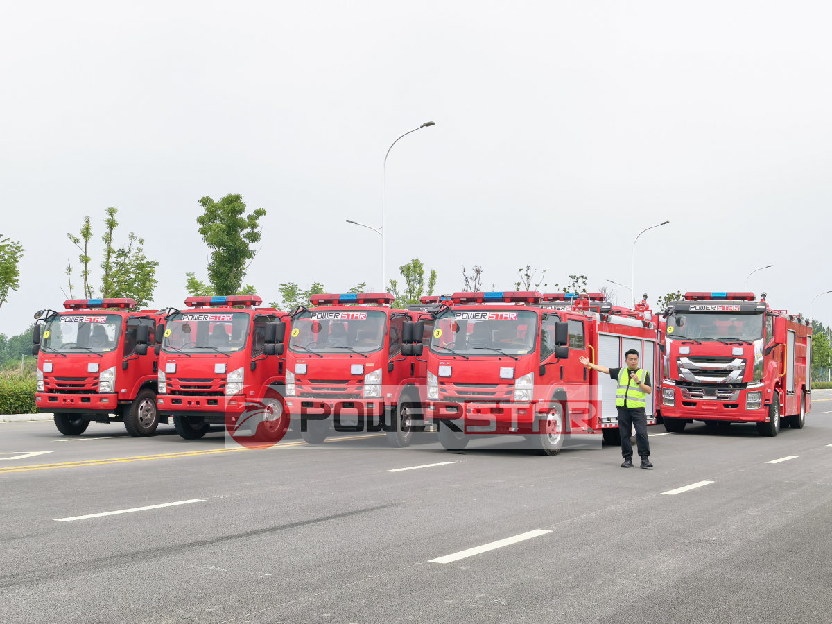 Morocco Fire department fire fighting vehicle