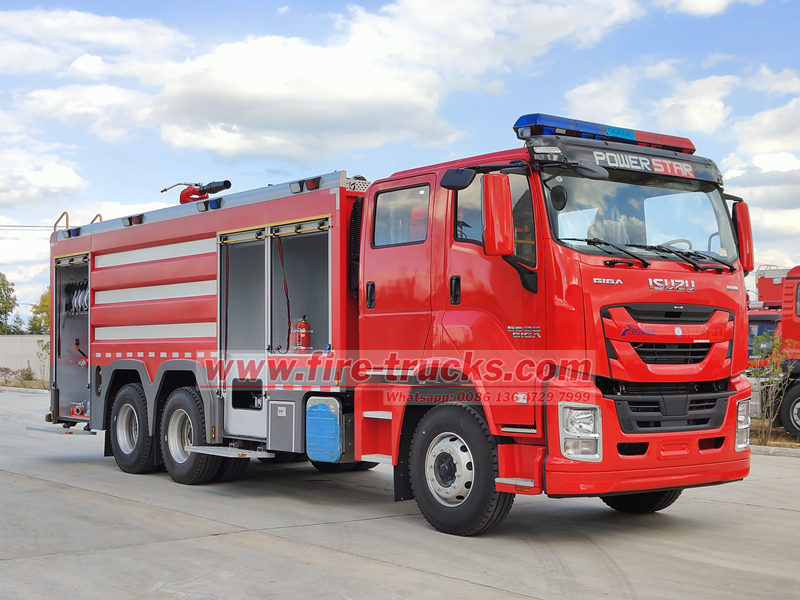 Tujuan Peralatan Pemadam Kebakaran Standard pada Lori Bomba ISUZU